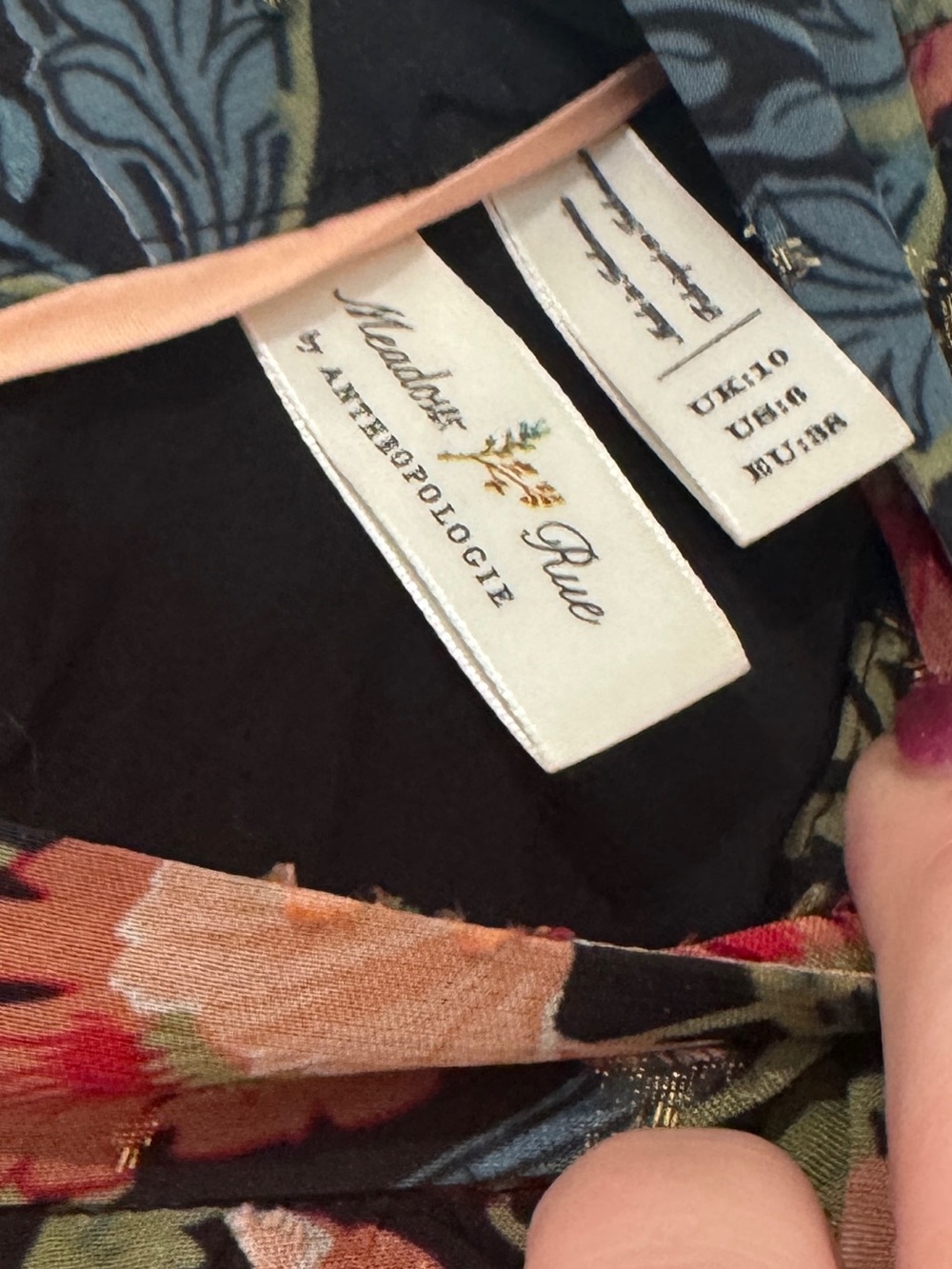 EUC Medow Rue by Anthropologie Blouse - Picture 9 of 10